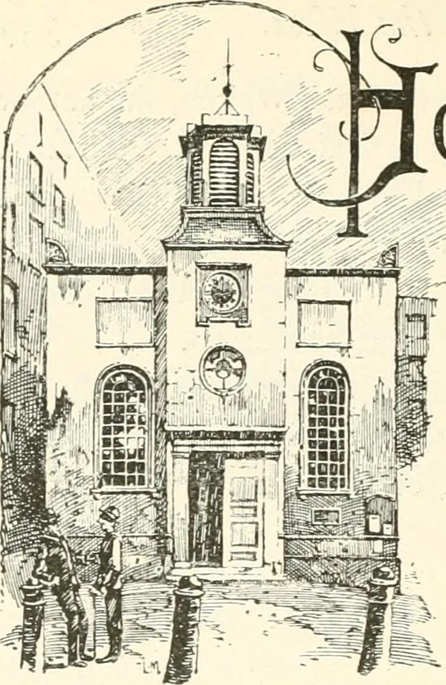 An illustration from London city churches, 1896, leaf 377