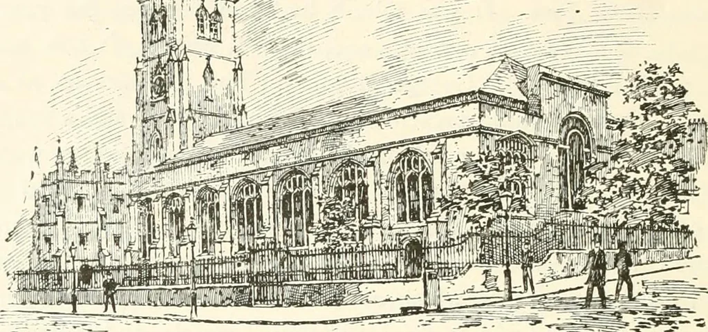 An illustration from London city churches, 1896, leaf 391