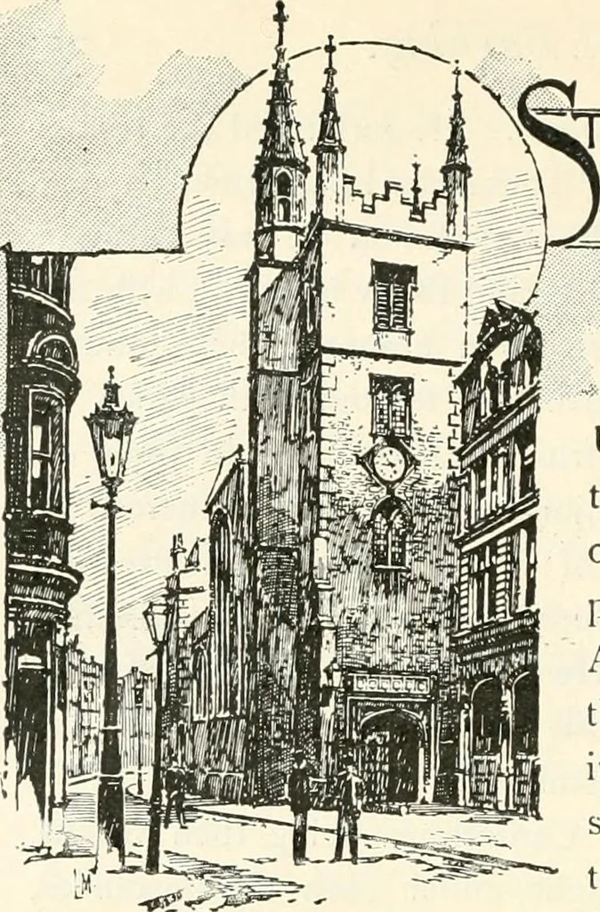 An illustration from London city churches, 1896, leaf 41