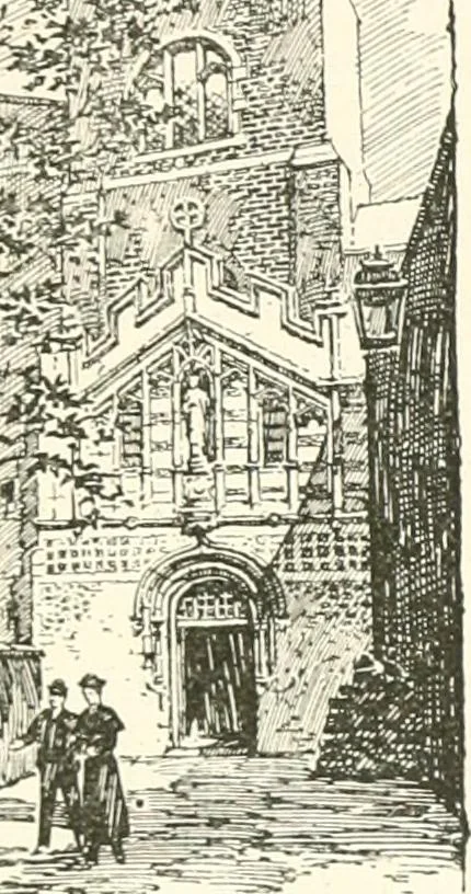 An illustration from London city churches, 1896, leaf 50