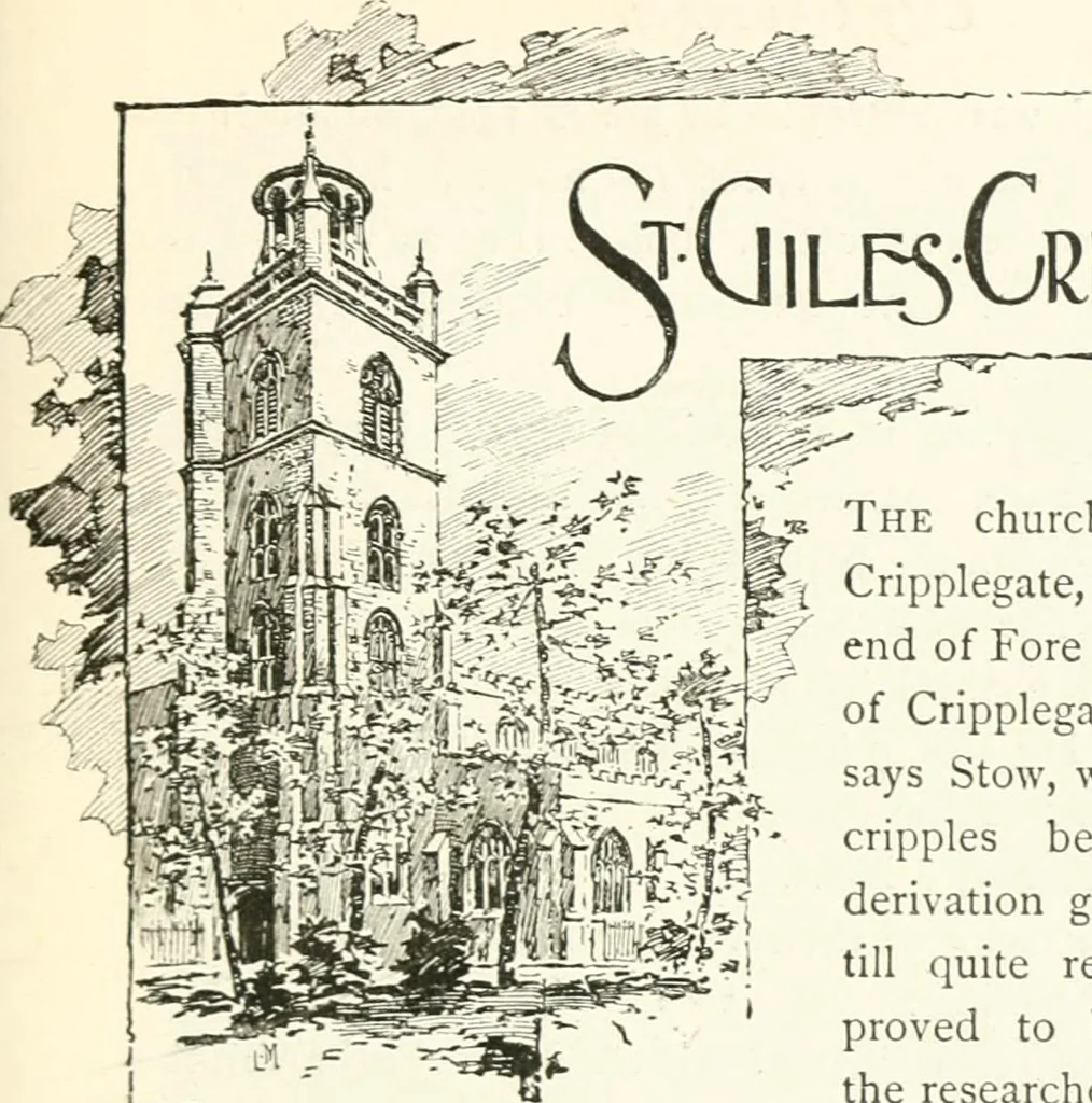 An illustration from London city churches, 1896, leaf 68