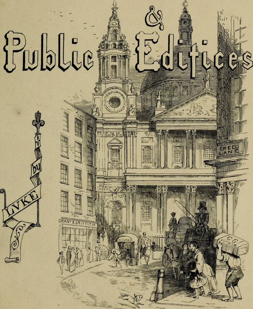 An illustration from London cries & public edifices, 1851, leaf 10