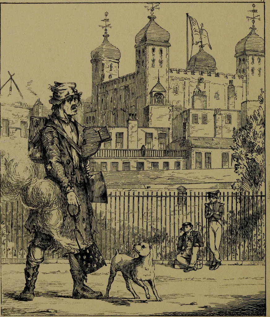 An illustration from London cries & public edifices, 1851, leaf 13
