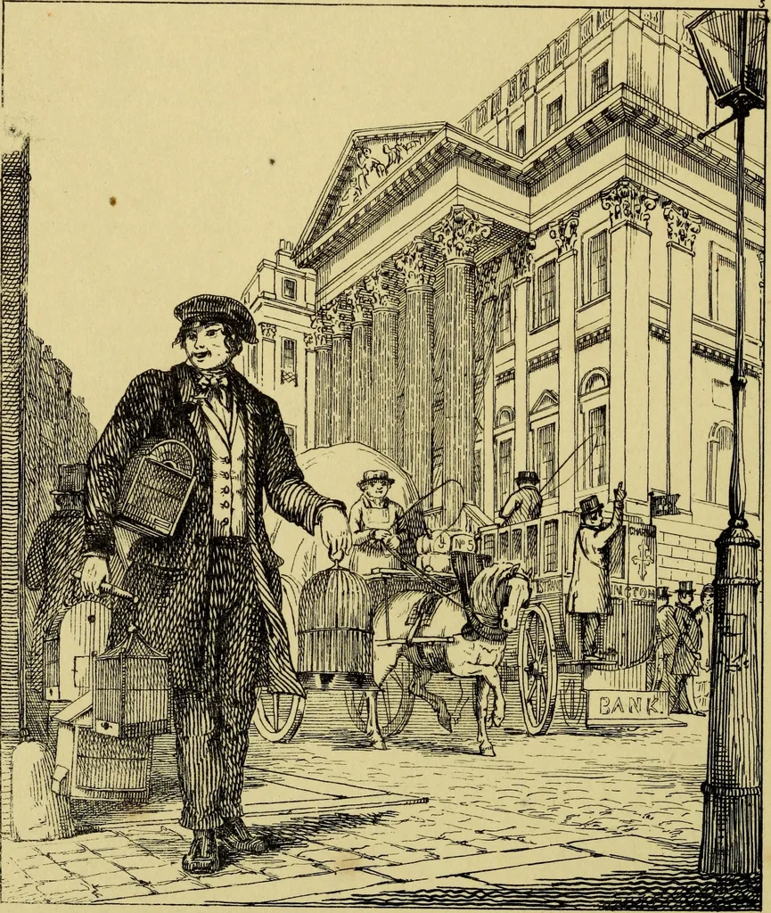 An illustration from London cries & public edifices, 1851, leaf 25