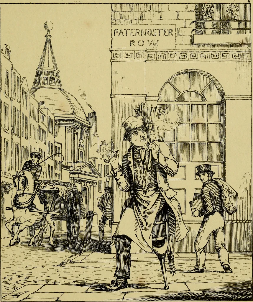 An illustration from London cries & public edifices, 1851, leaf 28
