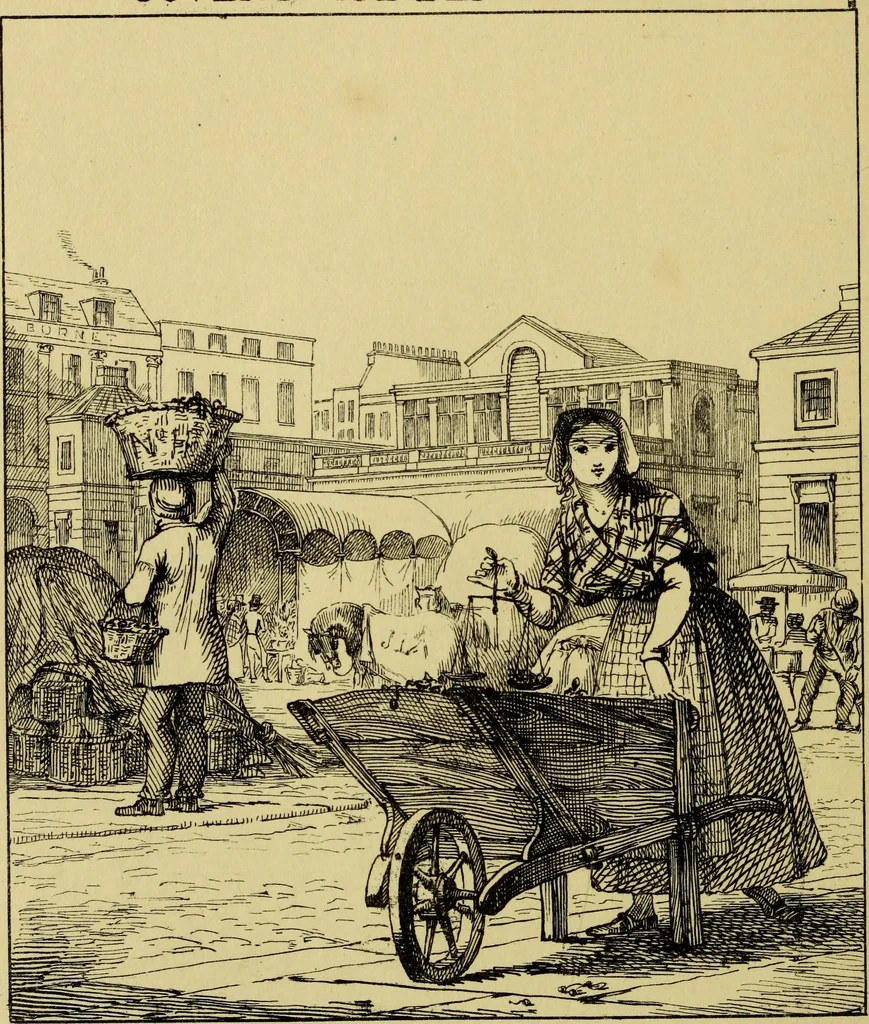 An illustration from London cries & public edifices, 1851, leaf 43