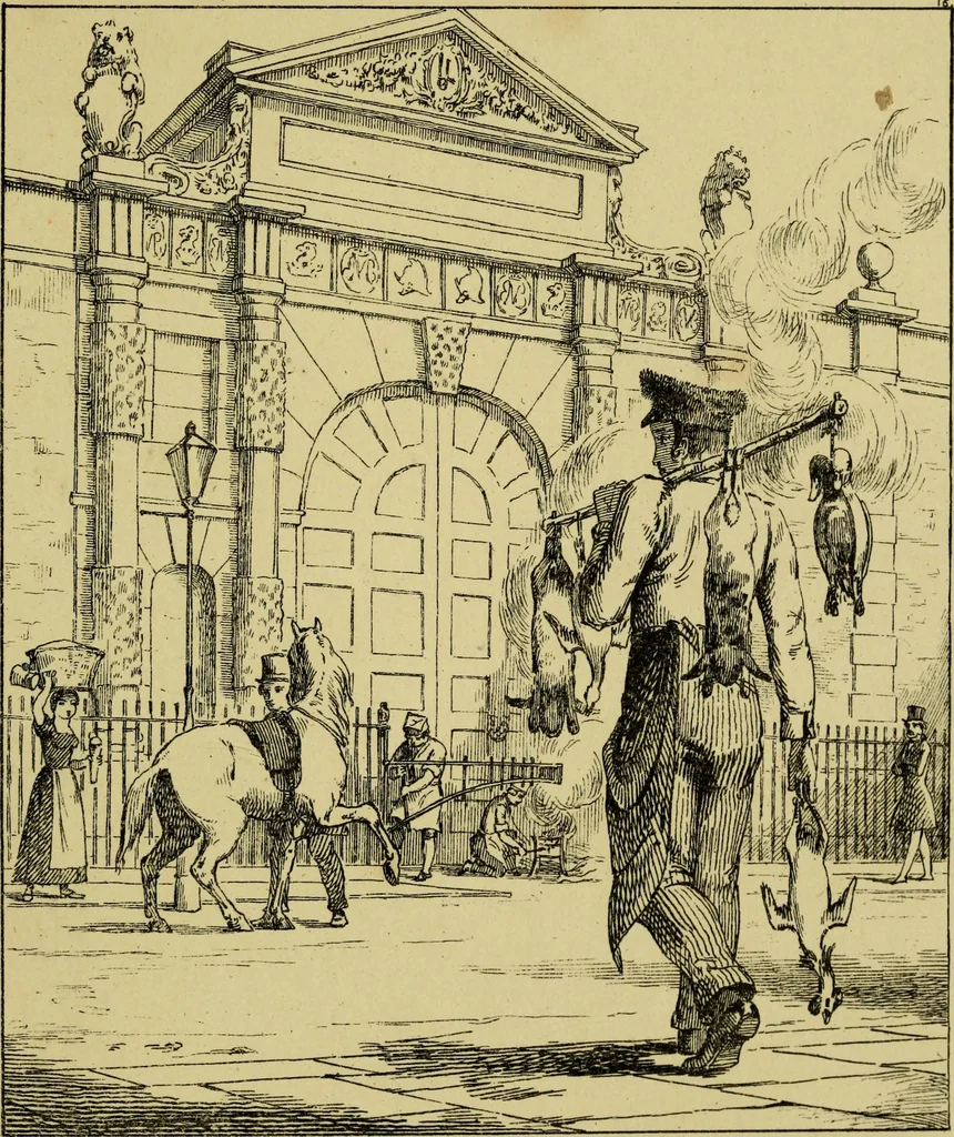 An illustration from London cries & public edifices, 1851, leaf 58