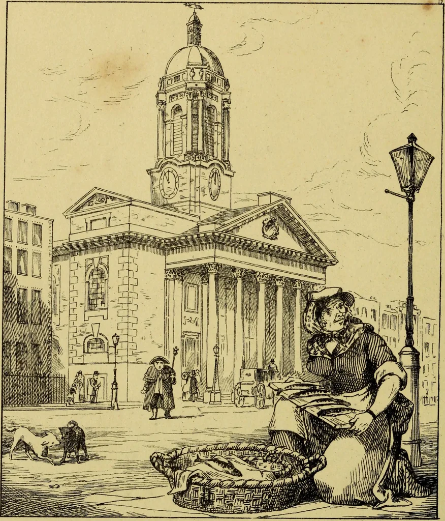 An illustration from London cries & public edifices, 1851, leaf 61