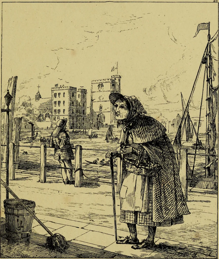 An illustration from London cries & public edifices, 1851, leaf 70