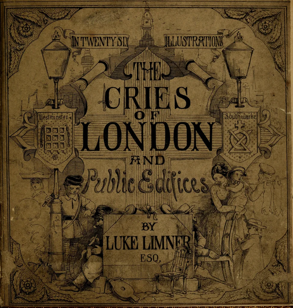 An illustration from London cries & public edifices, 1851, leaf 84
