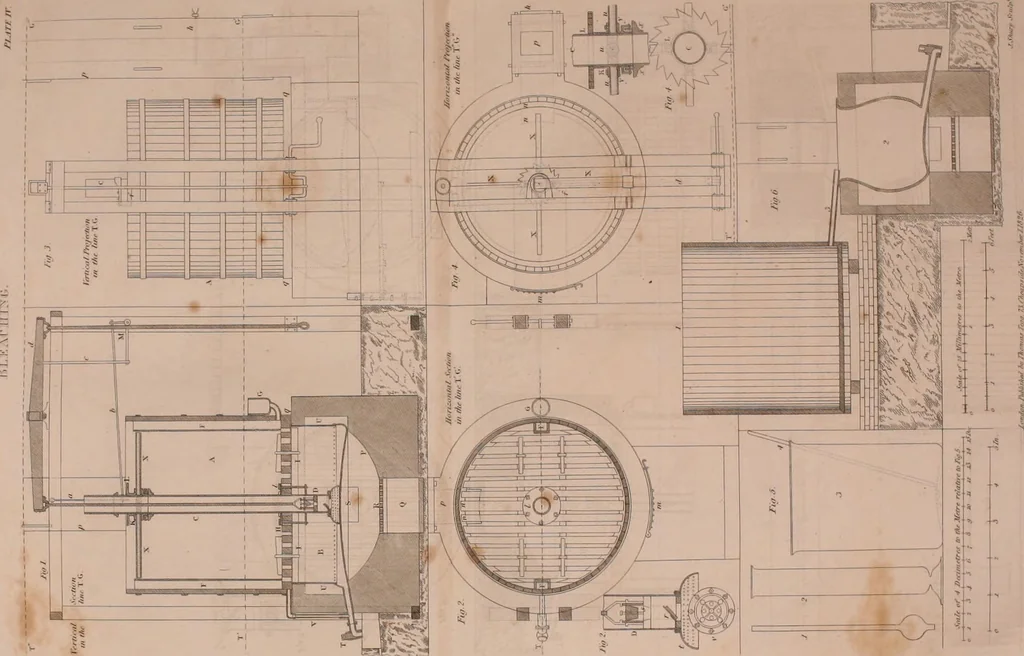 An illustration from A London encyclopaedia, or universal dictionary of science, art, literature and practical mechanics : comprising a popular view of the present state of knowledge : illustrated by numerous engravings, a general atlas, and appropriate diagrams, 1829, leaf 221