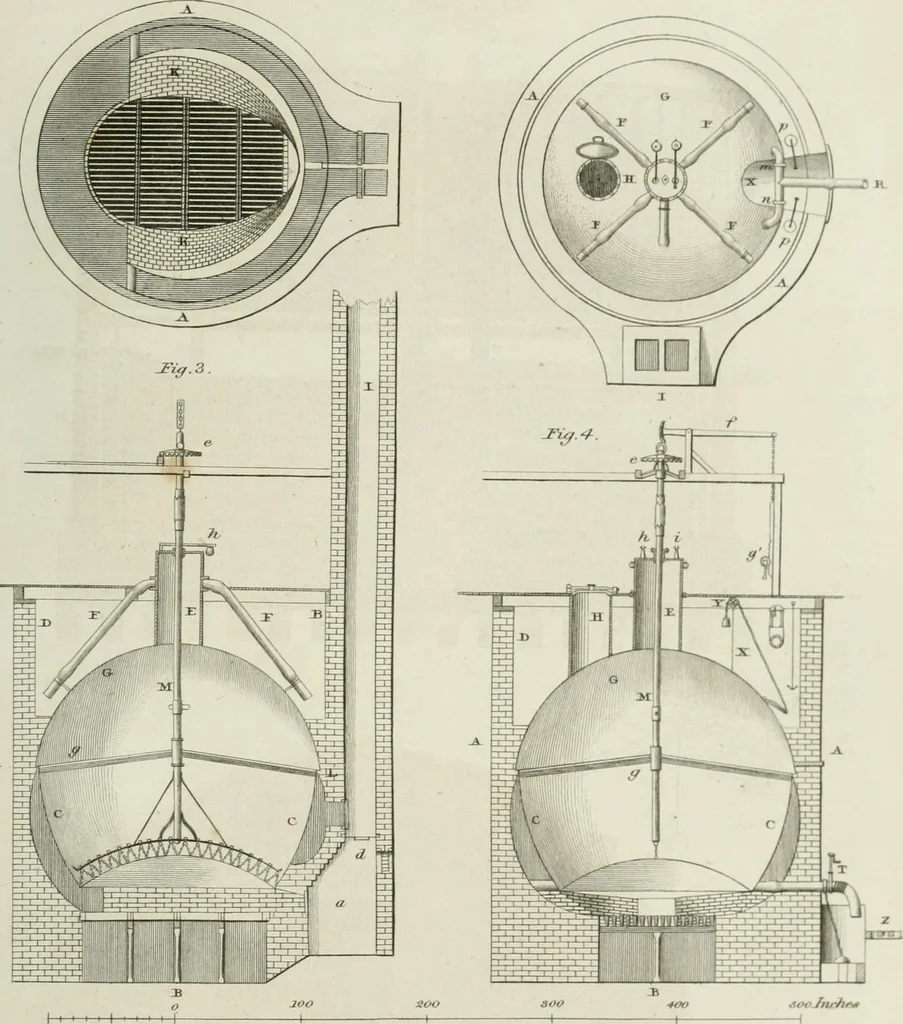 An illustration from A London encyclopaedia, or universal dictionary of science, art, literature and practical mechanics : comprising a popular view of the present state of knowledge : illustrated by numerous engravings, a general atlas, and appropriate diagrams, 1829, leaf 576