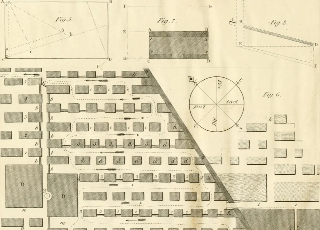 An illustration from A London encyclopaedia, or universal dictionary of science, art, literature and practical mechanics : comprising a popular view of the present state of knowledge : illustrated by numerous engravings, a general atlas, and appropriate diagrams, 1829, leaf 109