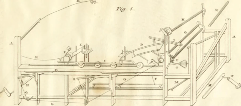 An illustration from A London encyclopaedia, or universal dictionary of science, art, literature and practical mechanics : comprising a popular view of the present state of knowledge : illustrated by numerous engravings, a general atlas, and appropriate diagrams, 1829, leaf 58