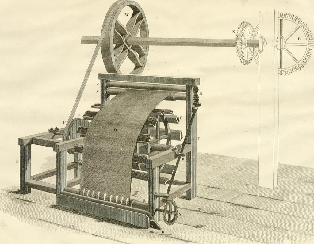 An illustration from A London encyclopaedia, or universal dictionary of science, art, literature and practical mechanics : comprising a popular view of the present state of knowledge : illustrated by numerous engravings, a general atlas, and appropriate diagrams, 1829, leaf 61