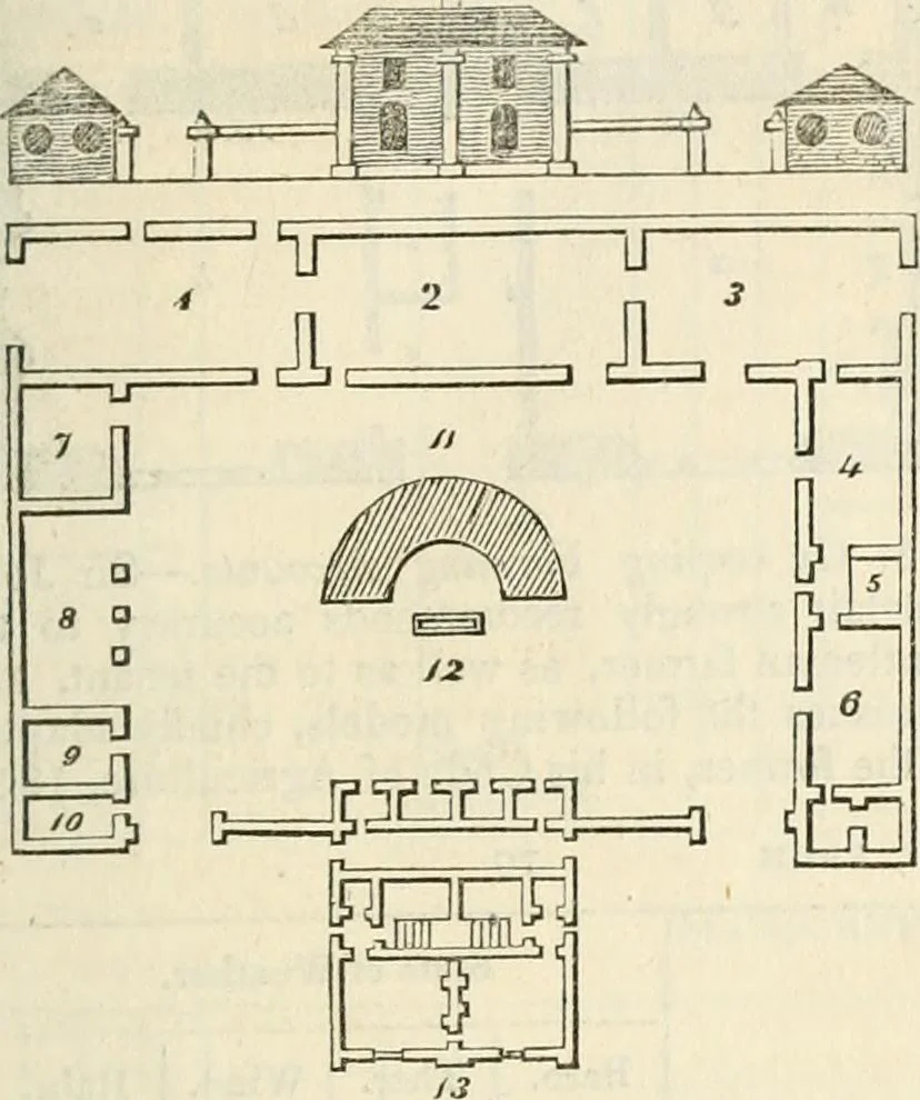 An illustration from A London encyclopaedia, or universal dictionary of science, art, literature and practical mechanics : comprising a popular view of the present state of knowledge : illustrated by numerous engravings, a general atlas, and appropriate diagrams, 1829, leaf 74