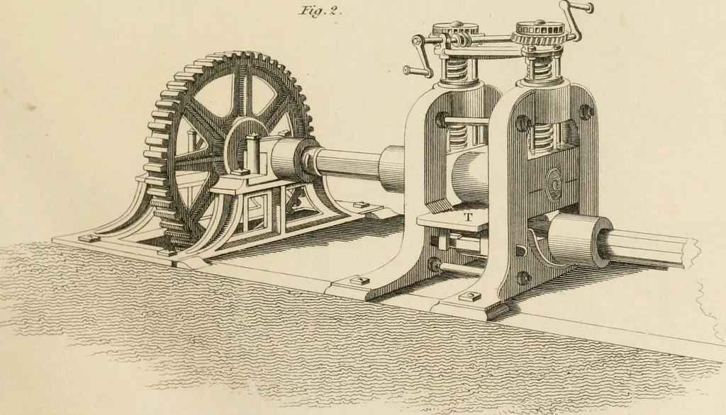 An illustration from A London encyclopaedia, or universal dictionary of science, art, literature and practical mechanics : comprising a popular view of the present state of knowledge : illustrated by numerous engravings, a general atlas, and appropriate diagrams, 1829, leaf 52