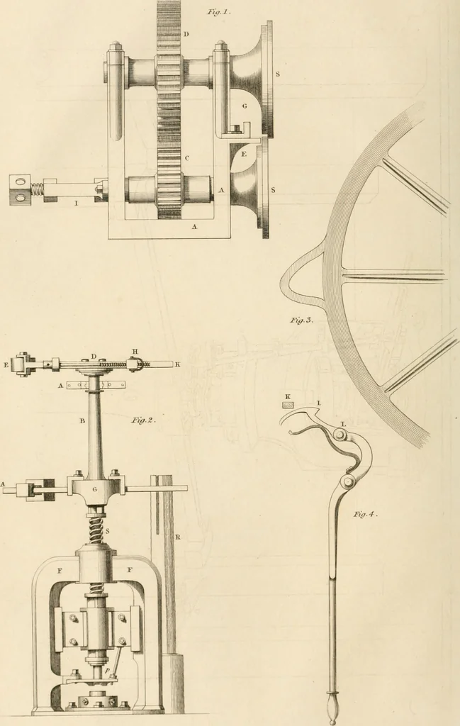 An illustration from A London encyclopaedia, or universal dictionary of science, art, literature and practical mechanics : comprising a popular view of the present state of knowledge : illustrated by numerous engravings, a general atlas, and appropriate diagrams, 1829, leaf 55