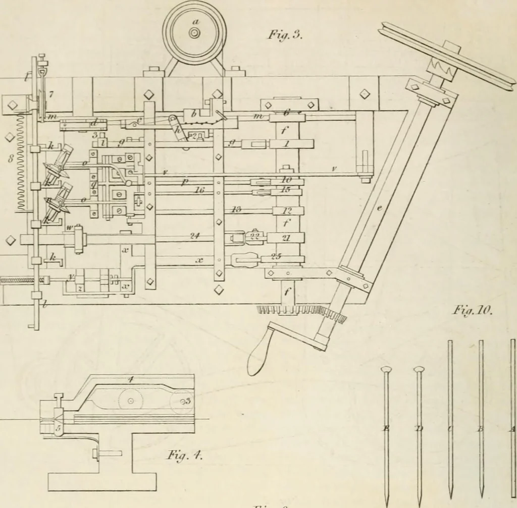 An illustration from A London encyclopaedia, or universal dictionary of science, art, literature and practical mechanics : comprising a popular view of the present state of knowledge : illustrated by numerous engravings, a general atlas, and appropriate diagrams, 1829, leaf 415