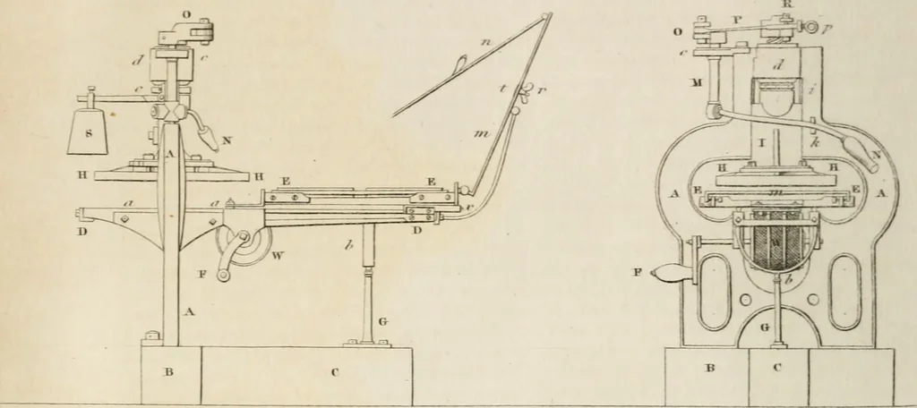 An illustration from A London encyclopaedia, or universal dictionary of science, art, literature and practical mechanics : comprising a popular view of the present state of knowledge : illustrated by numerous engravings, a general atlas, and appropriate diagrams, 1829, leaf 101