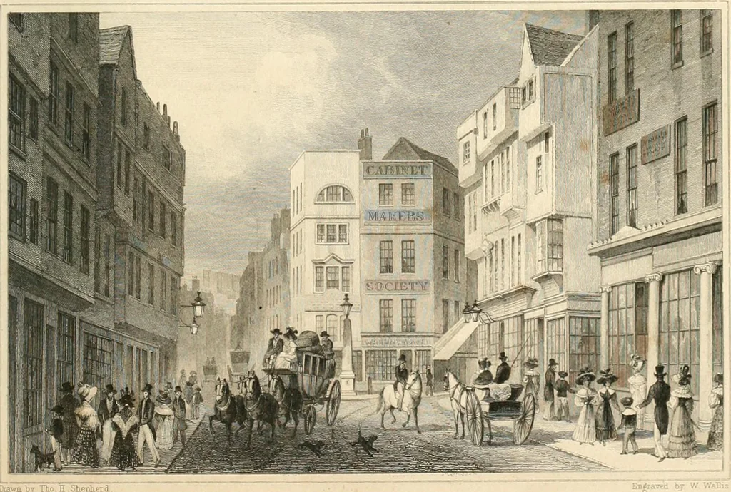 An illustration from London and its environs in the nineteenth century : illustrated by a series of views from original drawings, 1831, leaf 170