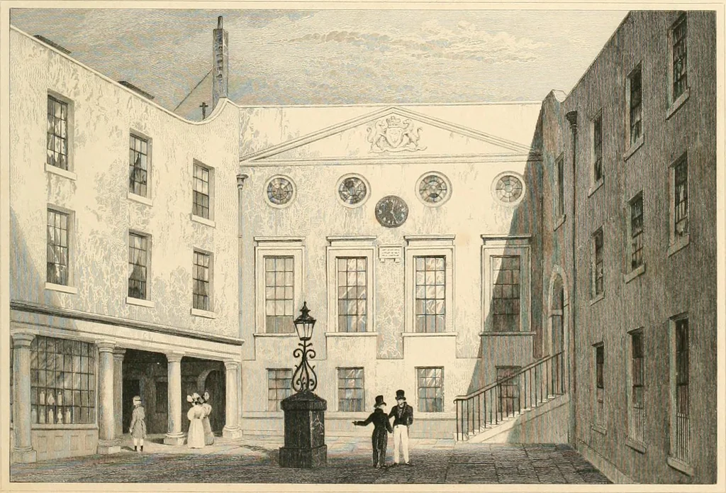 An illustration from London and its environs in the nineteenth century : illustrated by a series of views from original drawings, 1831, leaf 176
