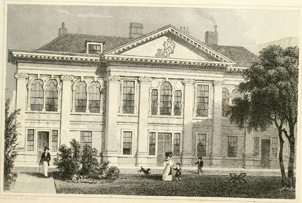 An illustration from London and its environs in the nineteenth century : illustrated by a series of views from original drawings, 1831, leaf 182