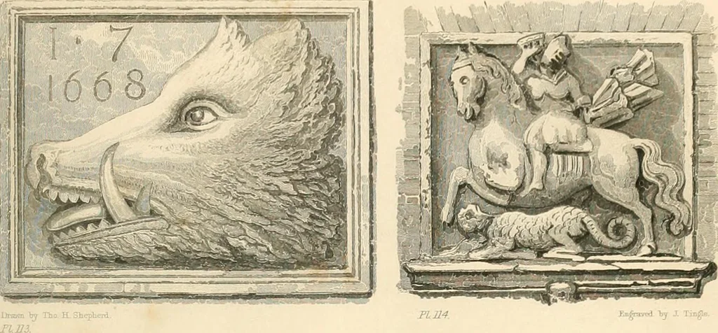 An illustration from London and its environs in the nineteenth century : illustrated by a series of views from original drawings, 1831, leaf 190