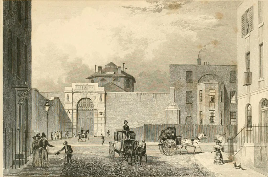 An illustration from London and its environs in the nineteenth century : illustrated by a series of views from original drawings, 1831, leaf 194