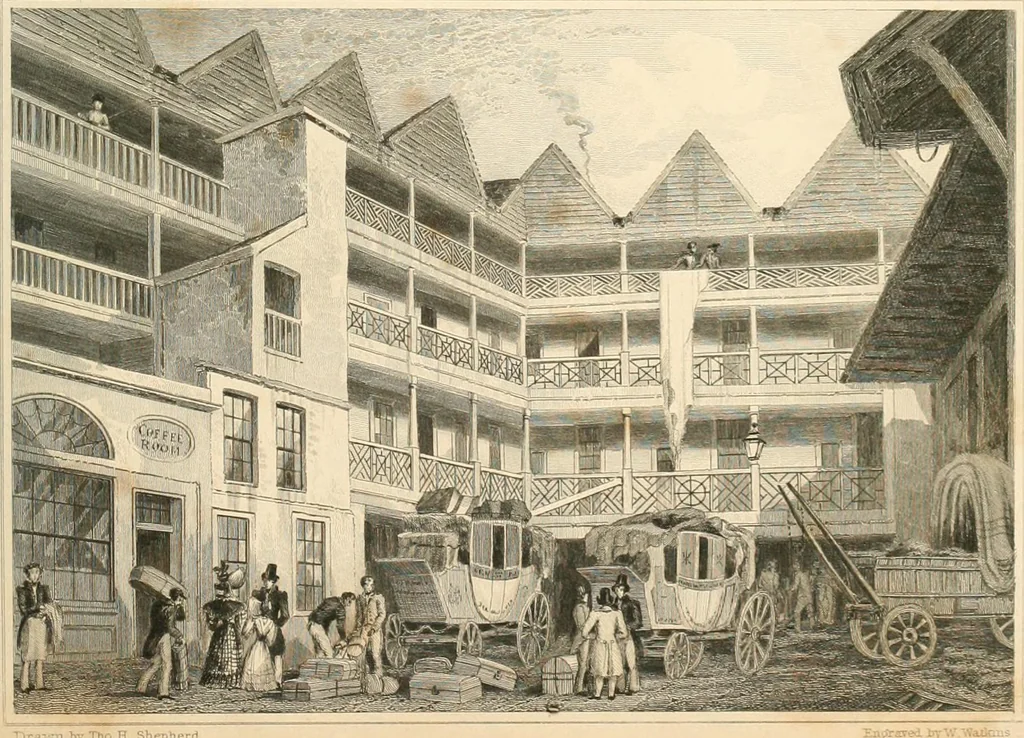 An illustration from London and its environs in the nineteenth century : illustrated by a series of views from original drawings, 1831, leaf 194