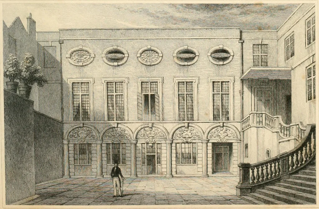 An illustration from London and its environs in the nineteenth century : illustrated by a series of views from original drawings, 1831, leaf 196