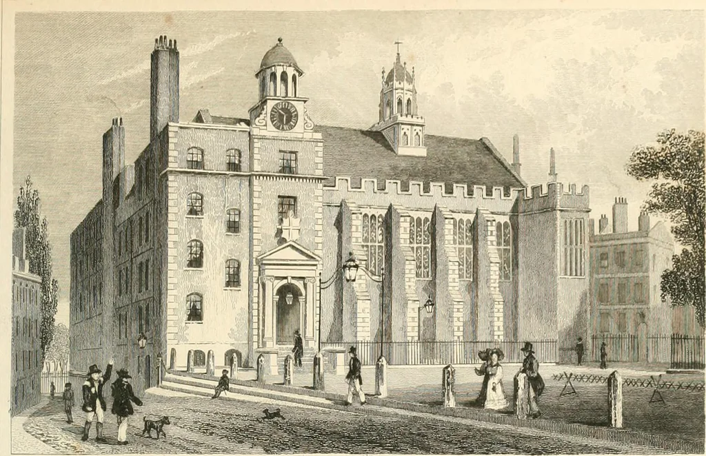 An illustration from London and its environs in the nineteenth century : illustrated by a series of views from original drawings, 1831, leaf 210