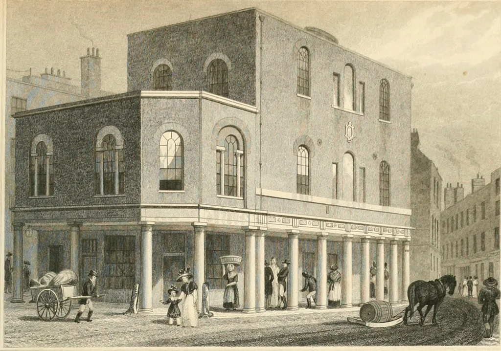 An illustration from London and its environs in the nineteenth century : illustrated by a series of views from original drawings, 1831, leaf 212