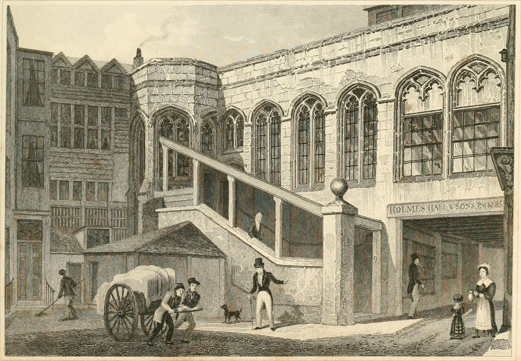 An illustration from London and its environs in the nineteenth century : illustrated by a series of views from original drawings, 1831, leaf 214