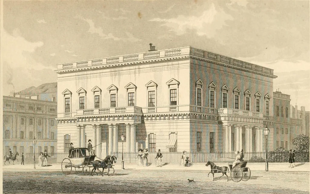 An illustration from London and its environs in the nineteenth century : illustrated by a series of views from original drawings, 1831, leaf 220