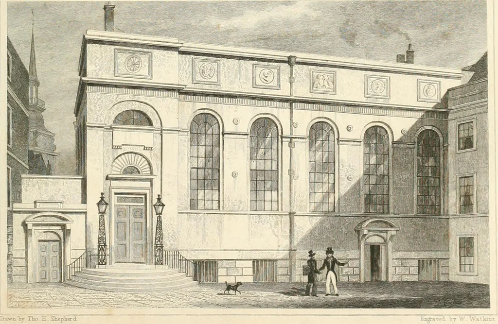 An illustration from London and its environs in the nineteenth century : illustrated by a series of views from original drawings, 1831, leaf 224