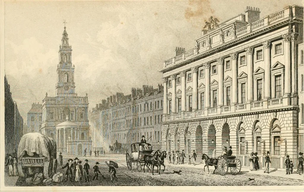 An illustration from London and its environs in the nineteenth century : illustrated by a series of views from original drawings, 1831, leaf 228