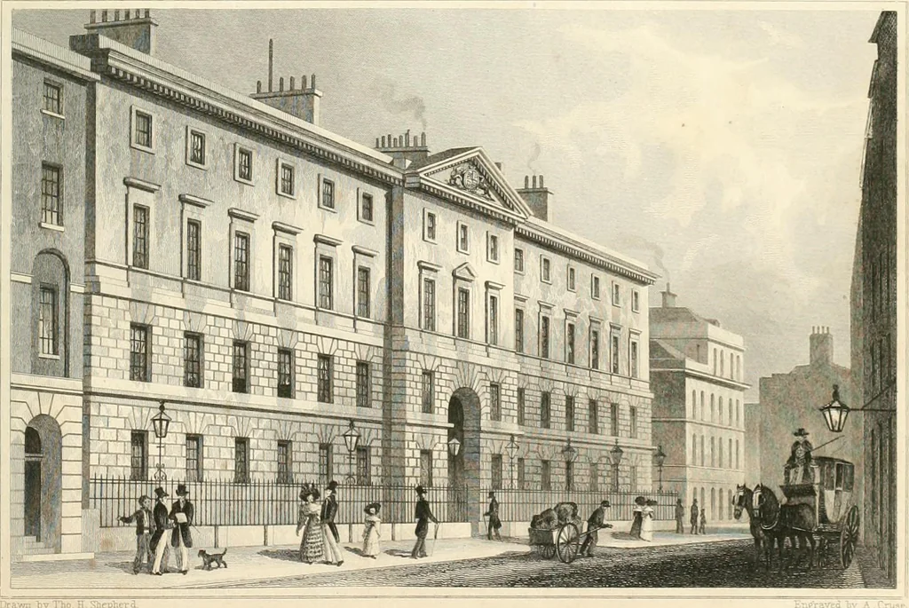 An illustration from London and its environs in the nineteenth century : illustrated by a series of views from original drawings, 1831, leaf 230