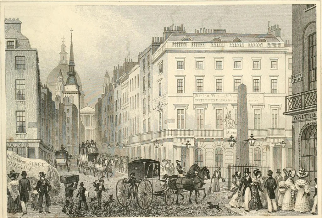 An illustration from London and its environs in the nineteenth century : illustrated by a series of views from original drawings, 1831, leaf 232