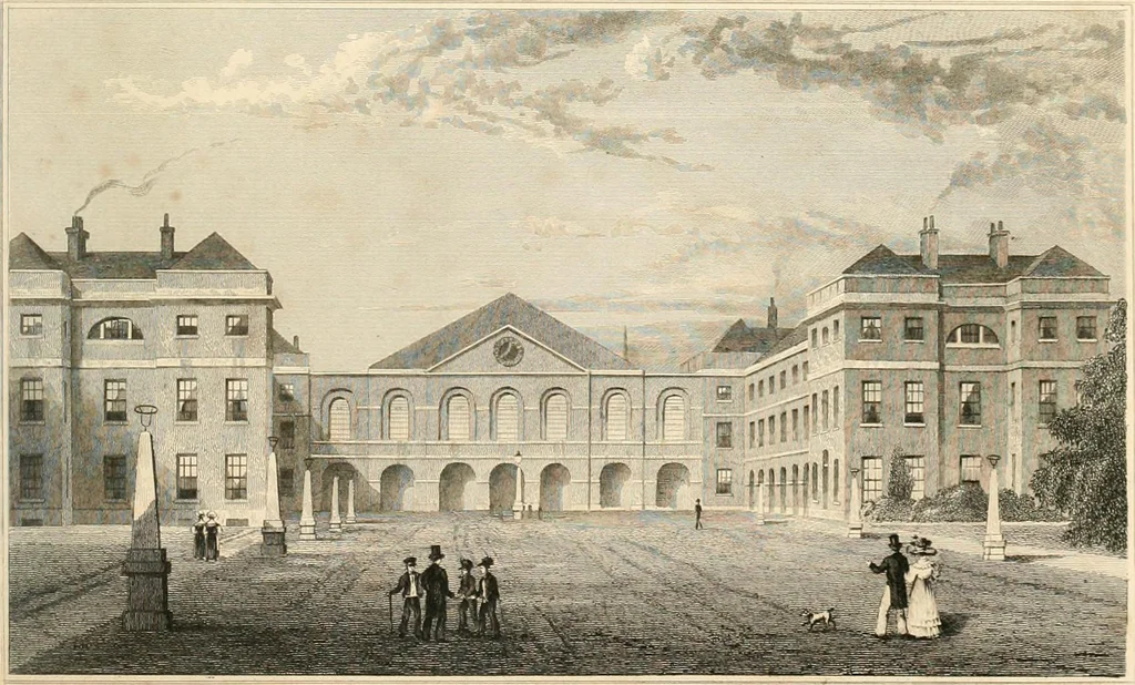 An illustration from London and its environs in the nineteenth century : illustrated by a series of views from original drawings, 1831, leaf 234
