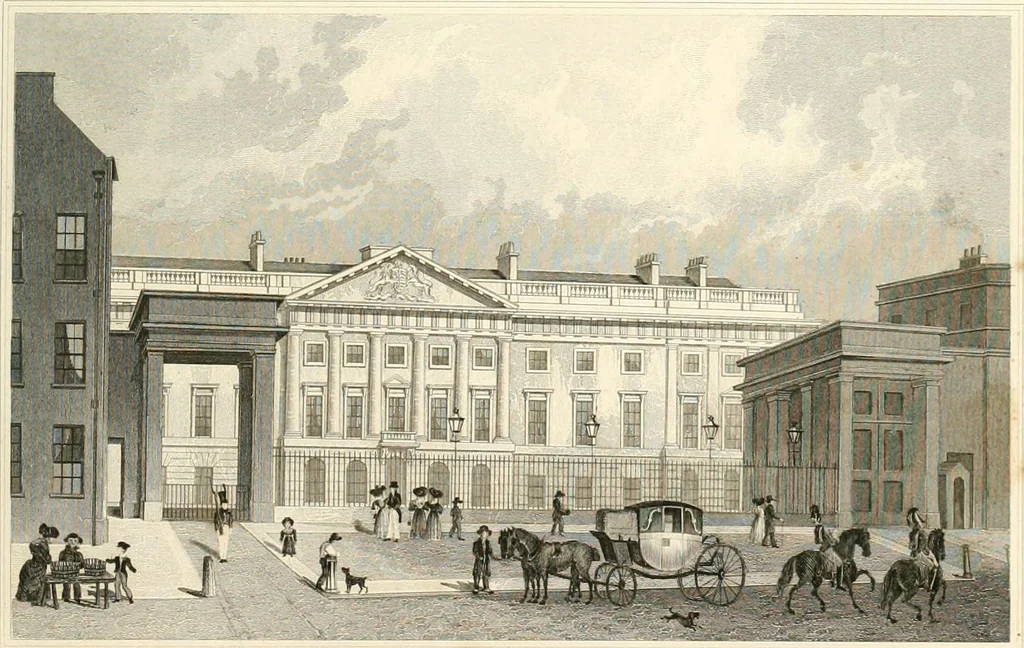 An illustration from London and its environs in the nineteenth century : illustrated by a series of views from original drawings, 1831, leaf 242