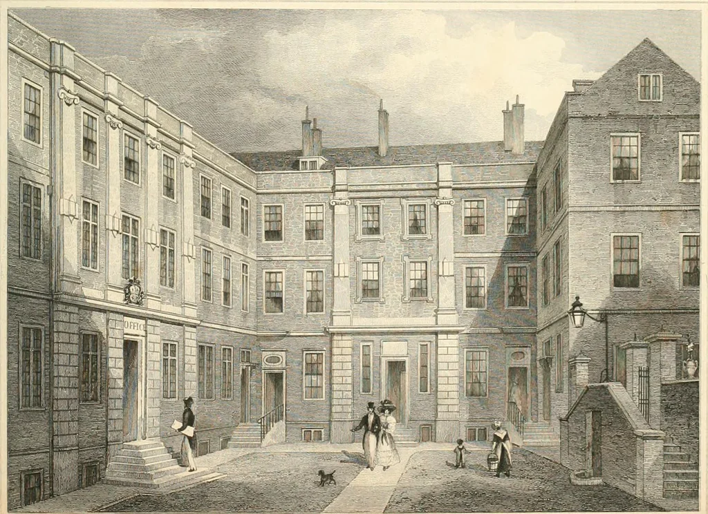 An illustration from London and its environs in the nineteenth century : illustrated by a series of views from original drawings, 1831, leaf 246