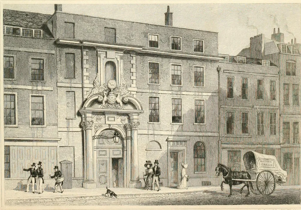 An illustration from London and its environs in the nineteenth century : illustrated by a series of views from original drawings, 1831, leaf 248