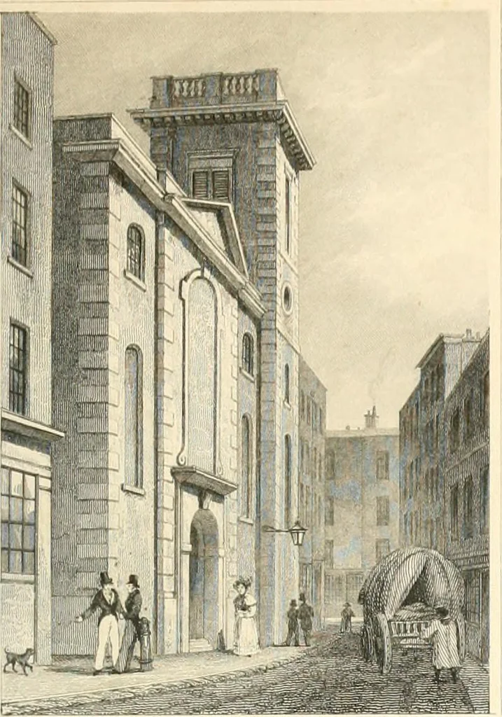 An illustration from London and its environs in the nineteenth century : illustrated by a series of views from original drawings, 1831, leaf 250