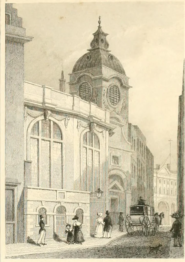 An illustration from London and its environs in the nineteenth century : illustrated by a series of views from original drawings, 1831, leaf 250