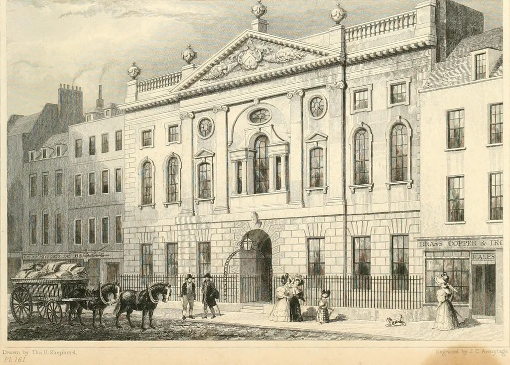 An illustration from London and its environs in the nineteenth century : illustrated by a series of views from original drawings, 1831, leaf 250