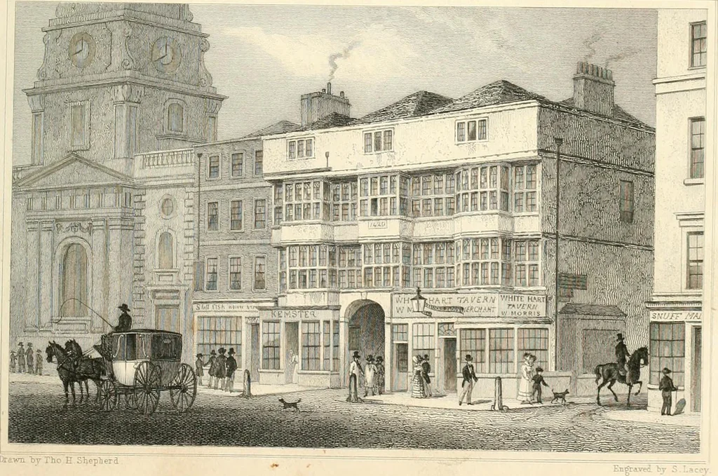 An illustration from London and its environs in the nineteenth century : illustrated by a series of views from original drawings, 1831, leaf 252