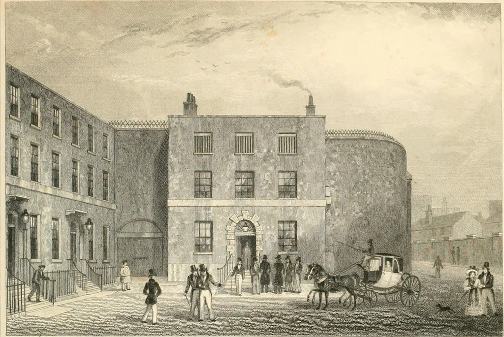 An illustration from London and its environs in the nineteenth century : illustrated by a series of views from original drawings, 1831, leaf 254
