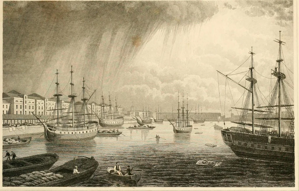 An illustration from London and its environs in the nineteenth century : illustrated by a series of views from original drawings, 1831, leaf 256