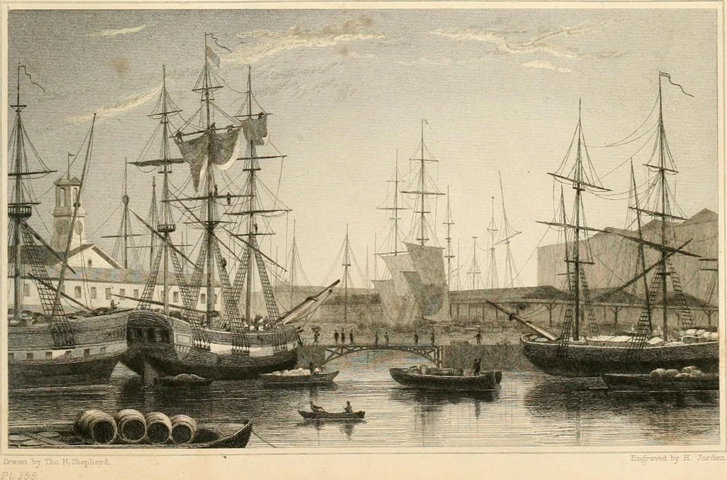 An illustration from London and its environs in the nineteenth century : illustrated by a series of views from original drawings, 1831, leaf 256